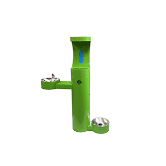 Heavy duty pet drinking fountain with deep wash sink and utility room style features