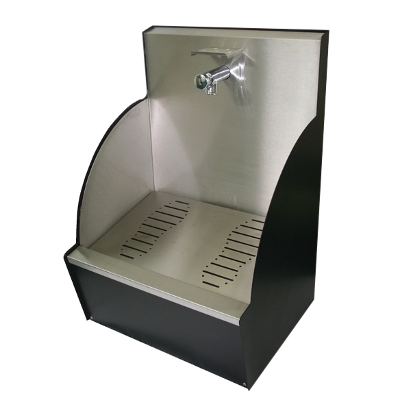 Wudu foot washer for public prayer spaces