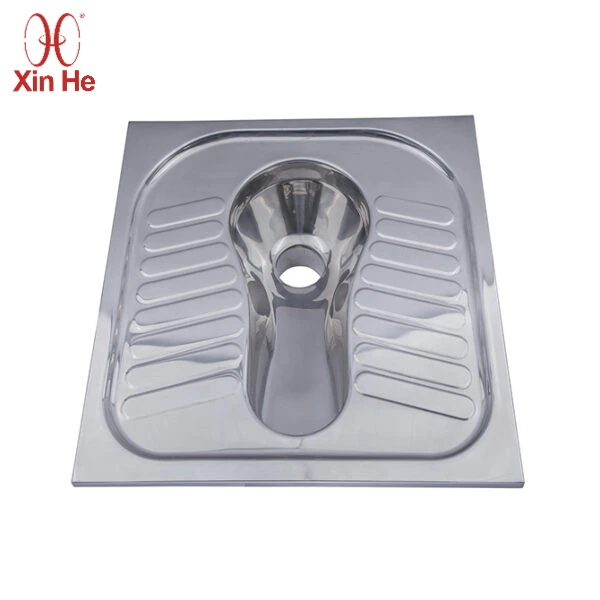 Anti slip squat toilet