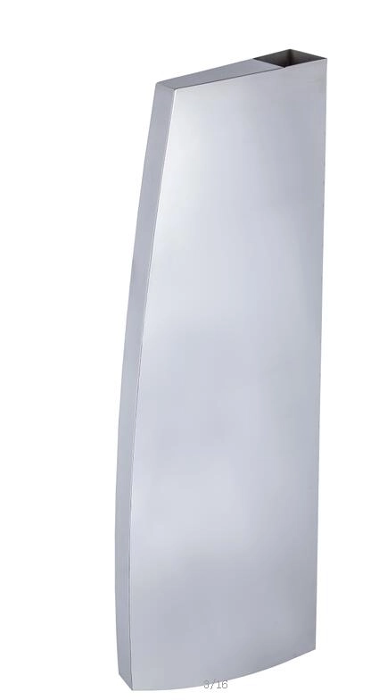 Stainless steel toilet privacy screen