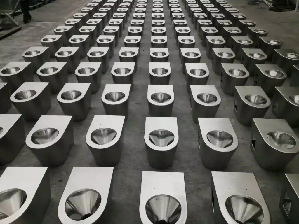 Stainless toilets