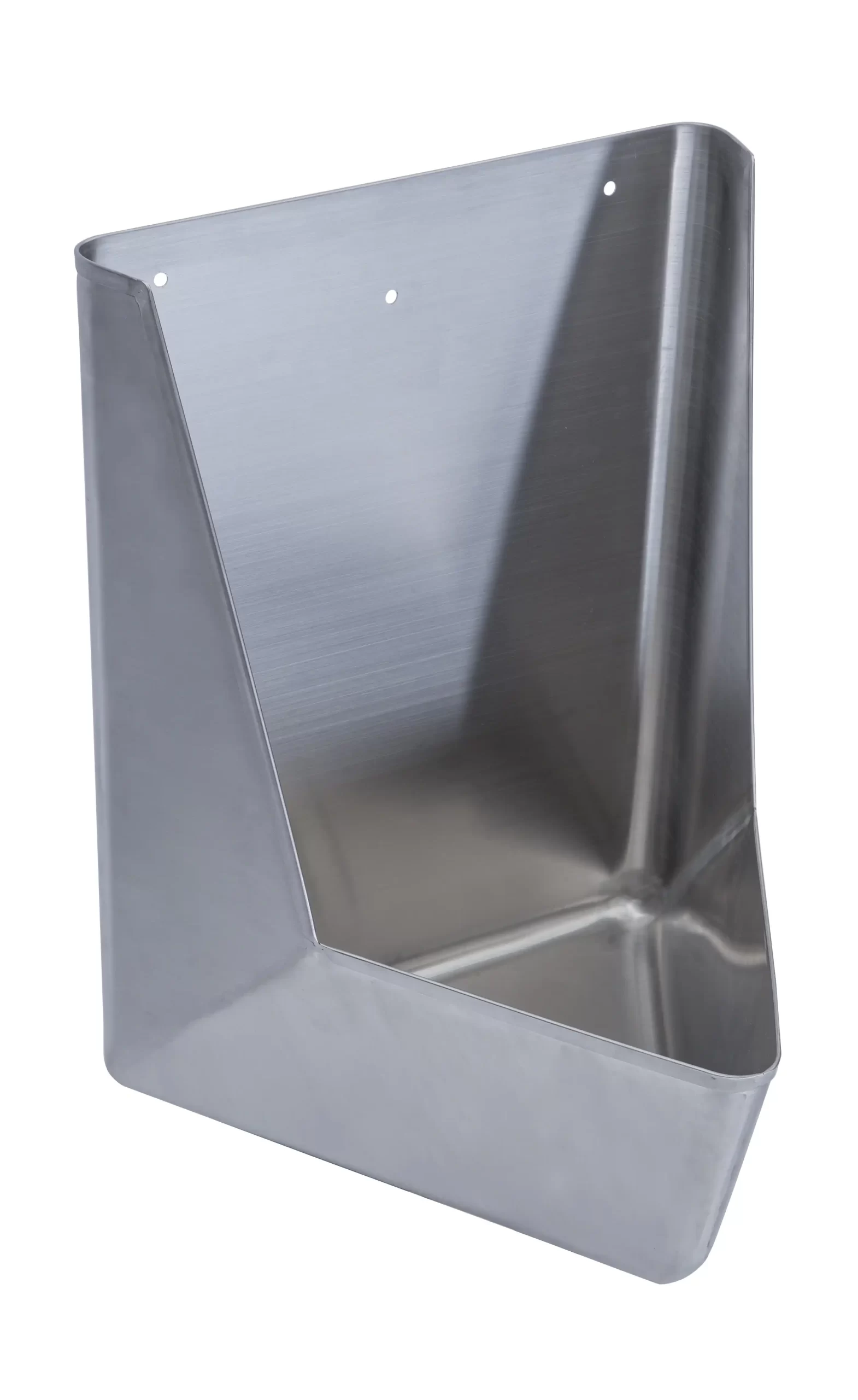 Hygienic wall mounted urinal