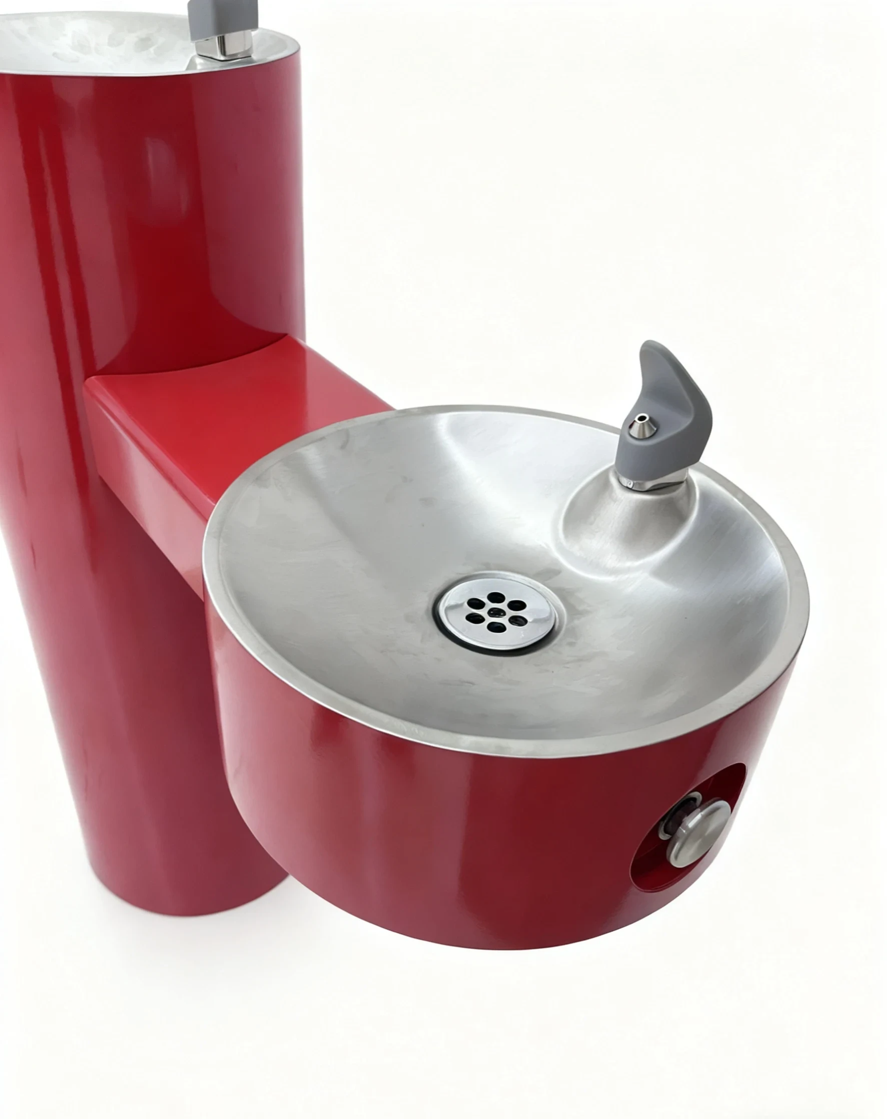 Water dispenser bubbler fountain