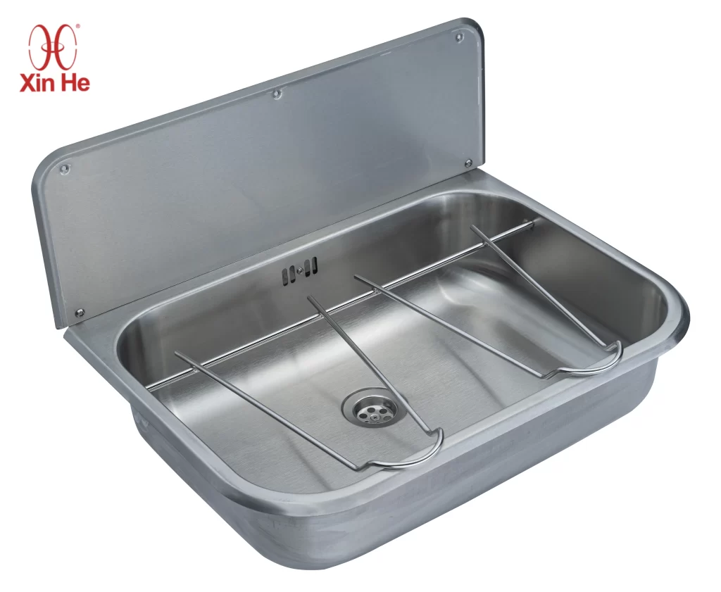 mop sink made of stainless steel for cleaning & janitorial maintenance tasks