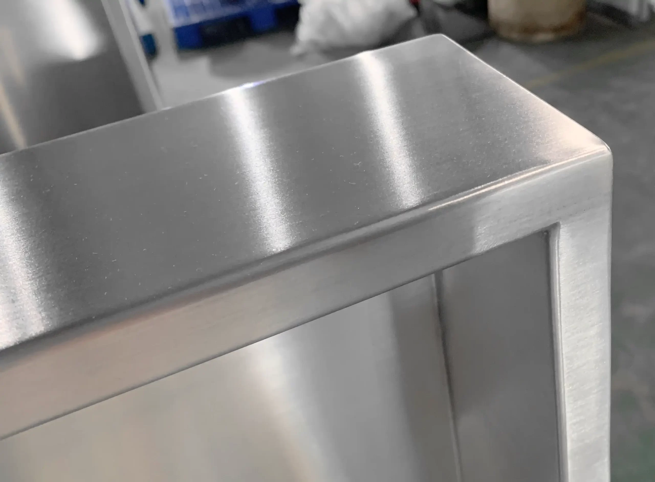 Stainless steel urinal structural component