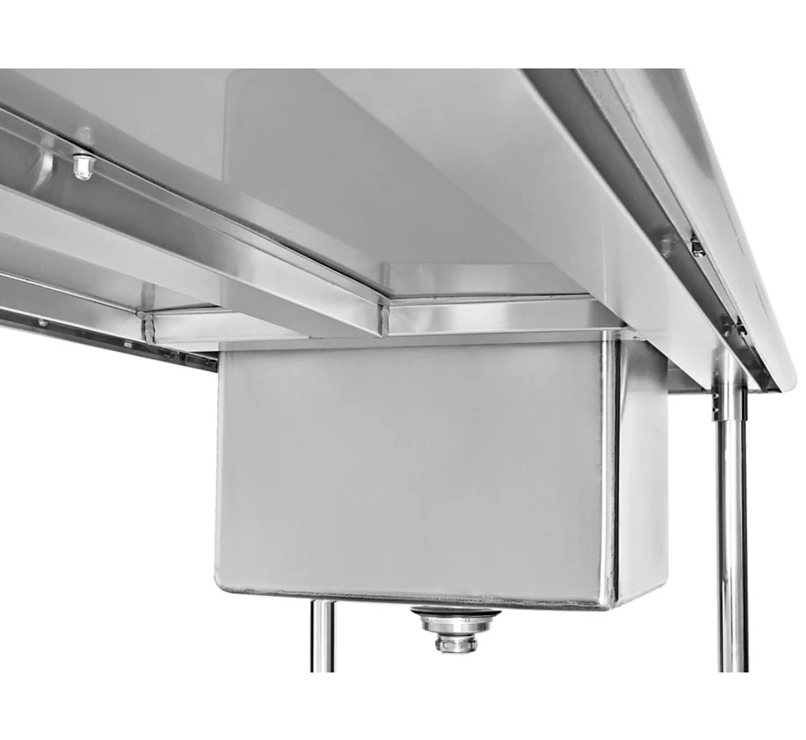Modern stainless steel undermount basin