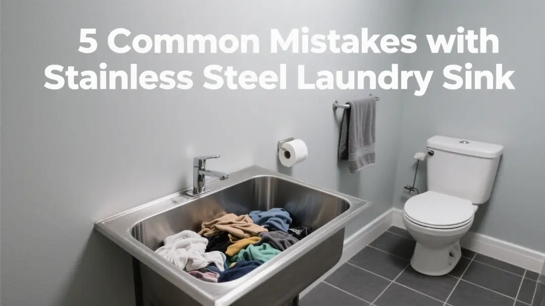 5 Common Mistakes with Stainless Steel Laundry Sink