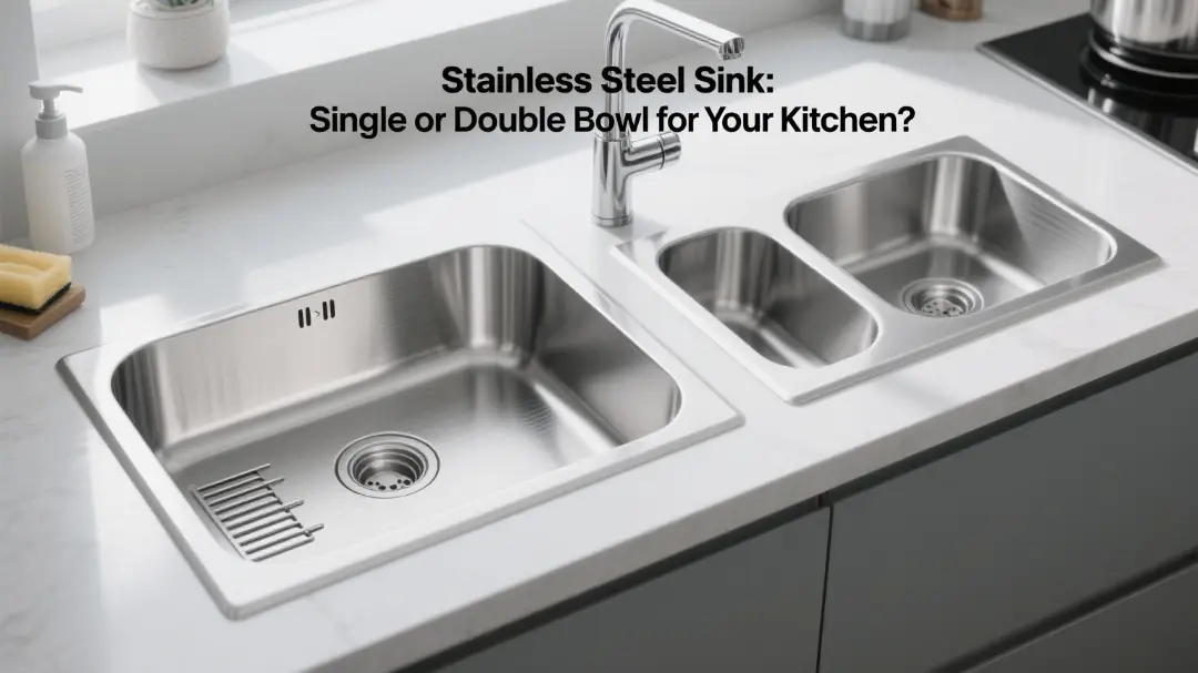 Perfect stainless steel sink for your kitchen