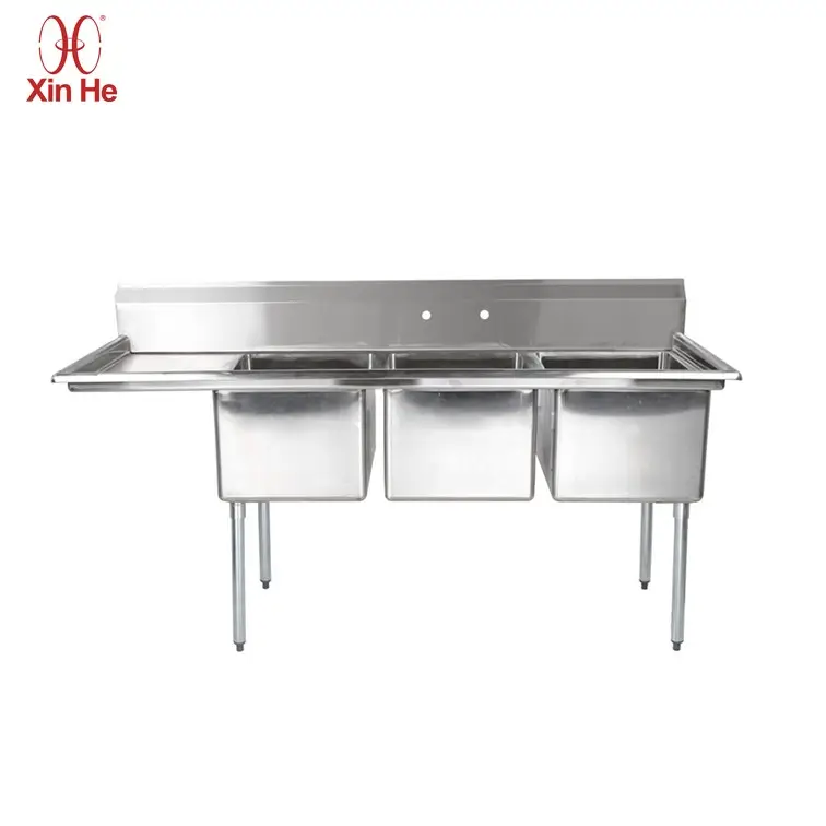 Discover innovative stainless steel solutions, including sinks and worktables, by Xinhe suppliers at HOTELEX Shanghai 2025