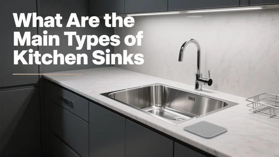 Types of sinks for modern kitchens