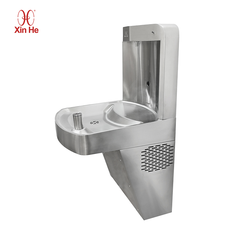 Stainless steel fountain