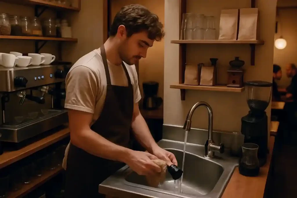 corner sink optimizes small kitchen layouts