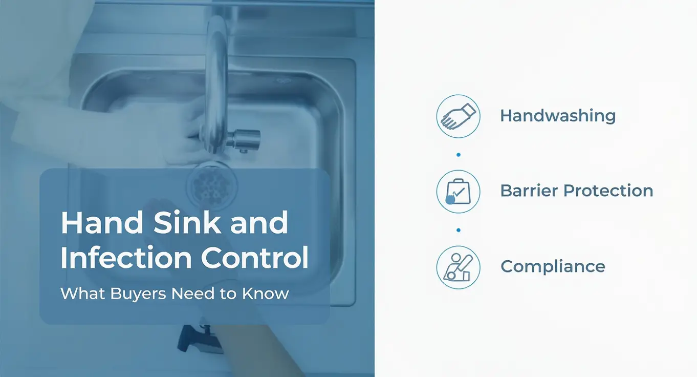 Hand sinks ensure effective infection control