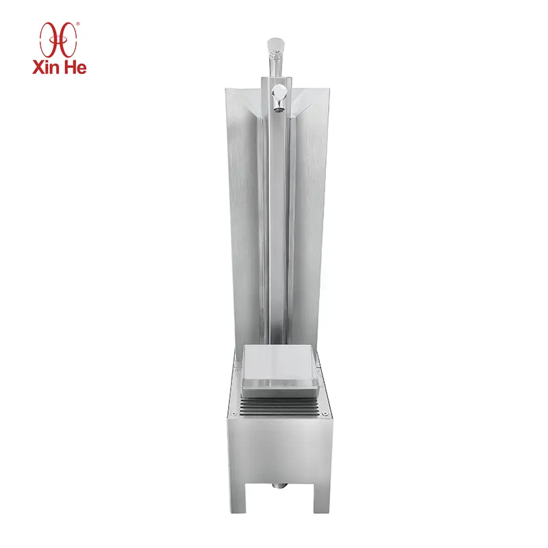 Outdoor pet drinking fountain