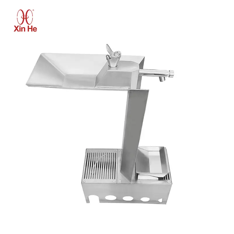 Stainless steel dual fountain