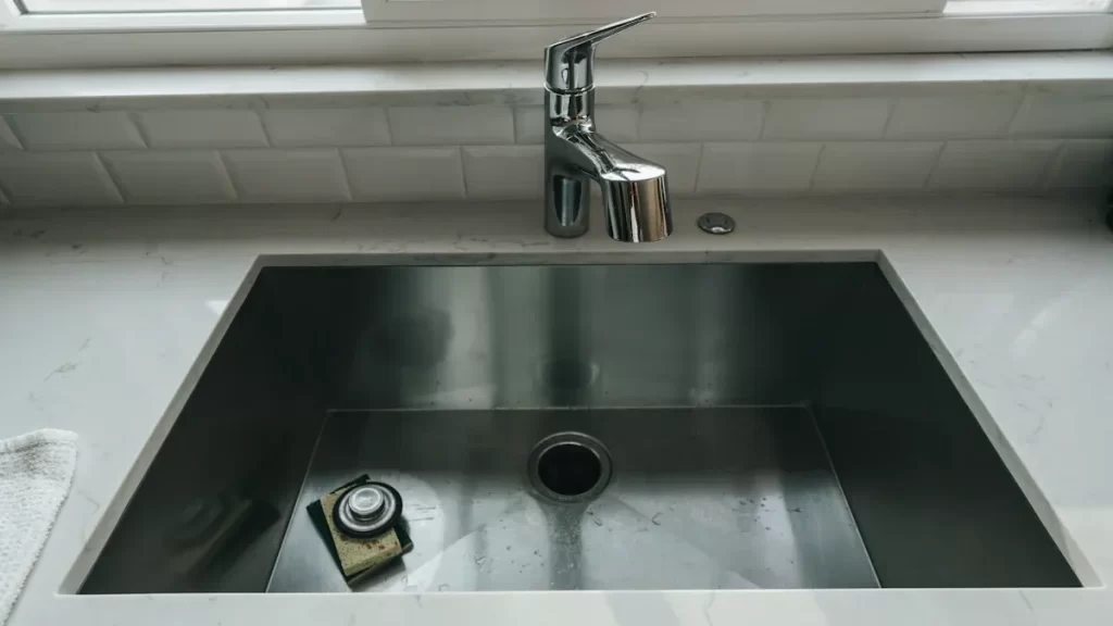 Professional hand wash sink care routine