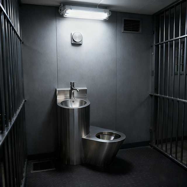 Correctional facility lavatory fixture