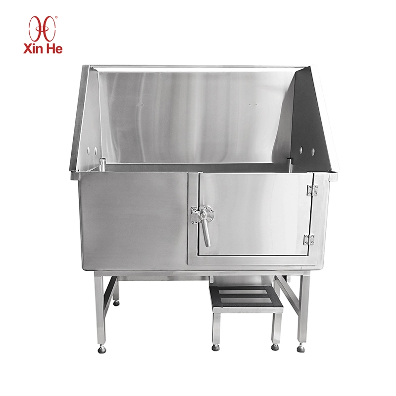 Commercial stainless steel dog tub