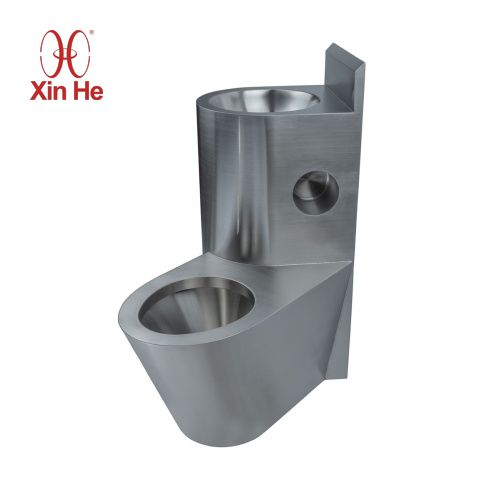 Stainless steel vandalproof toilet sink
