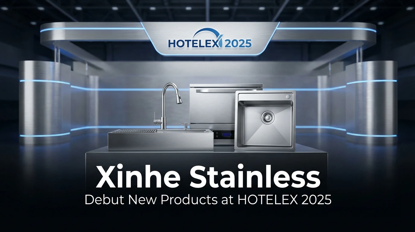 HOTELEX hospitality xinhe stainless booth