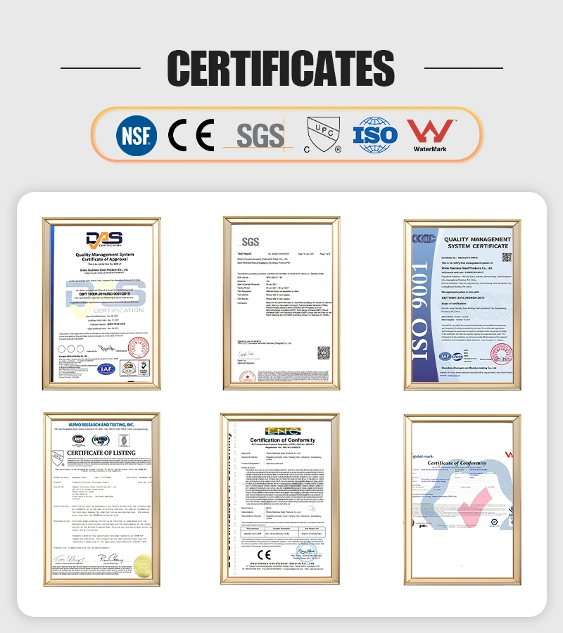 Certified knee operated hand wash sink