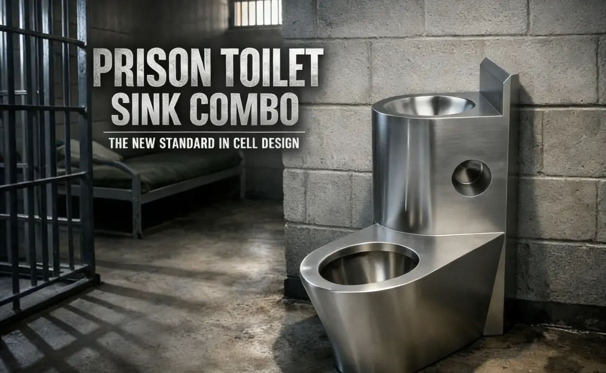 New prison toilet sink combo design
