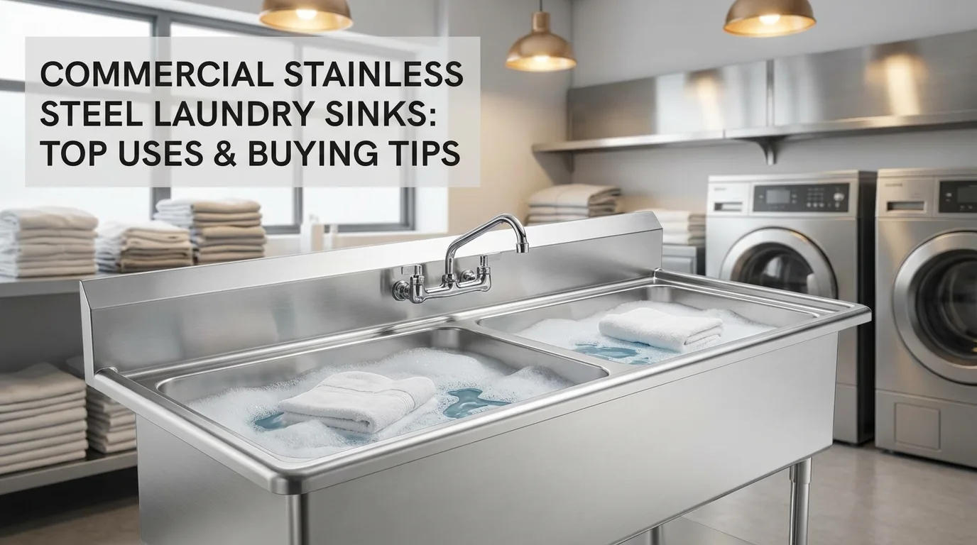 Stainless steel laundry sinks buying tips