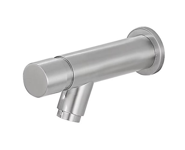 Delayed splash prevention stainless steel wudu wash basin faucet for ritual washing