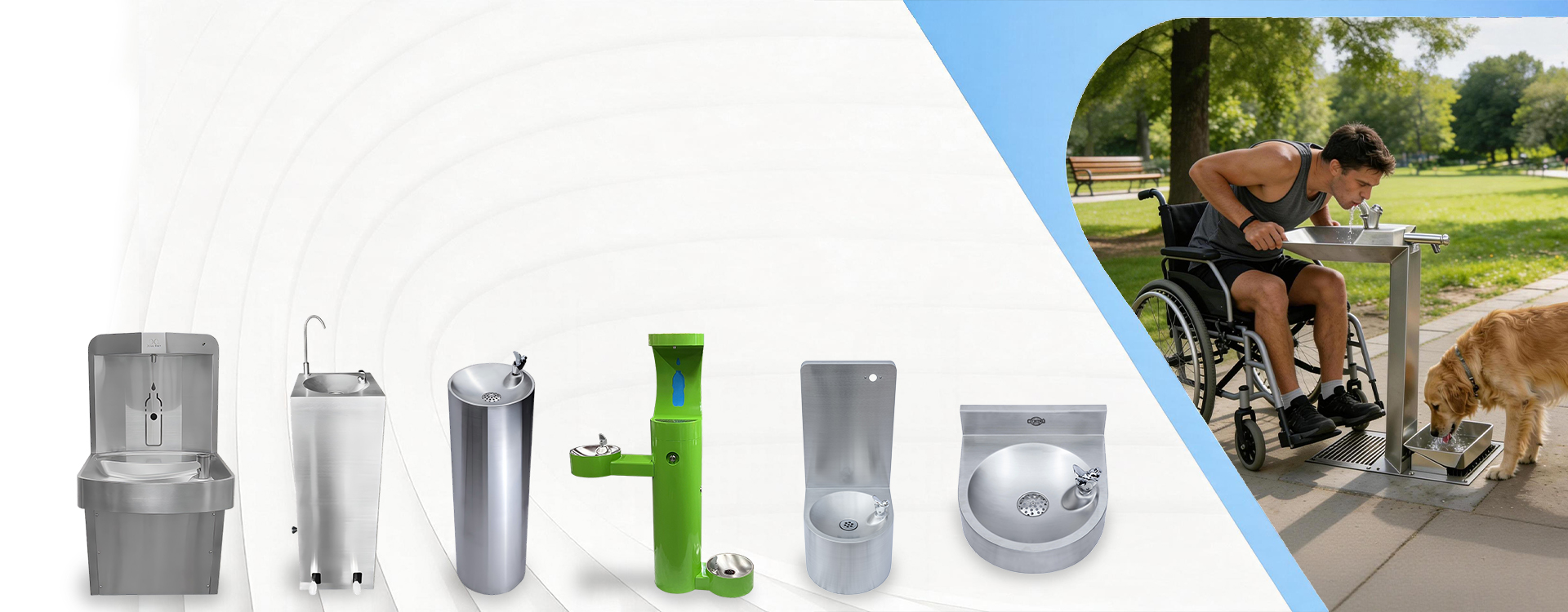Stainless Steel Drinking Fountain