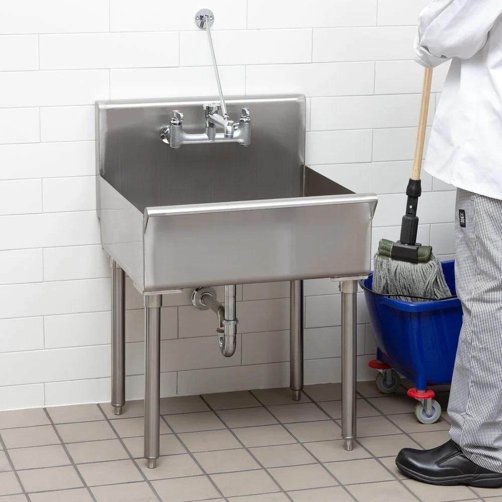large janitor sink